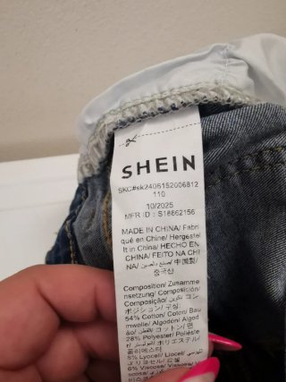 Jeans a zampa bambina taglia 11 anni