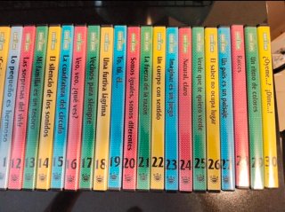 Colección Barrio Sésamo: 30 Libros y 30 DVDs
