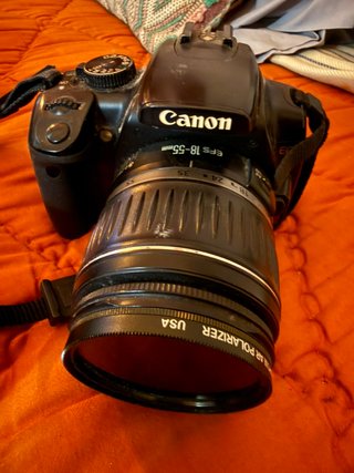 Lote Cámaras Canon Analógica + Digital y Accesorio