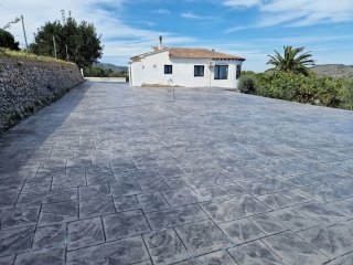 Hormigón impreso para exteriores