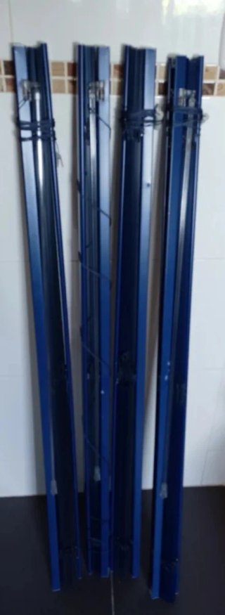 Set di 4 persiane veneziane blu