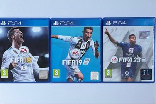 FIFA 18, 19 y 23 PS4