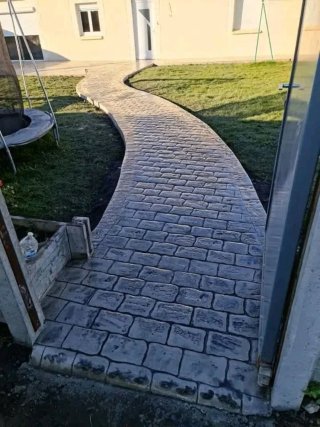 Hormigón impreso para exteriores