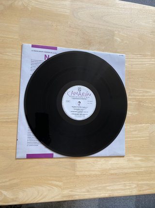 Vinilo Camarón - Potro de rabia y miel