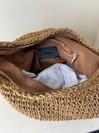 Bolso de rafia nuevo