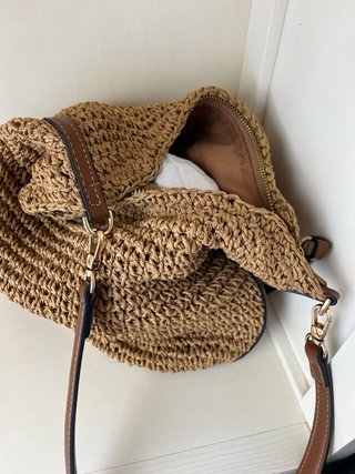 Bolso de rafia nuevo