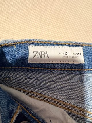 Tejano infantil Zara Talla 140 cm
