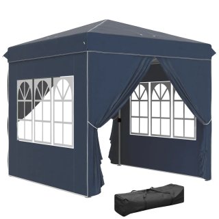 Carpa Plegable Pop-up 2.5x2.5m c/4 Paredes
