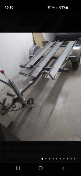 Remolque motos alquiler