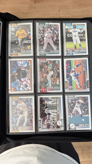 Lote 80 Cartas MLB Topps Series 1 2026