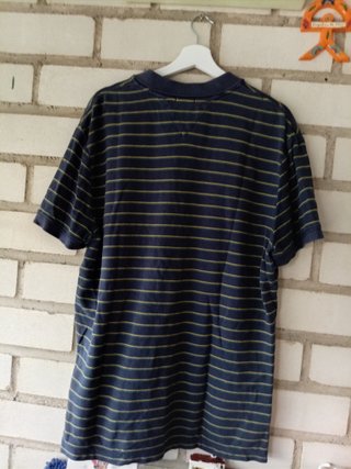 Polo Tommy Hilfiger rayas azul marino Talla XL
