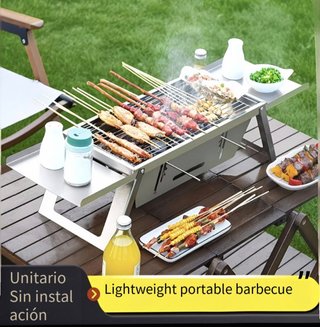 Brasa barbacoa plegable fácil transportar
