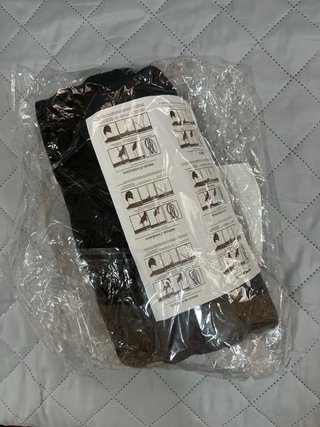 Hamaca Colgante Silla Negra Tela