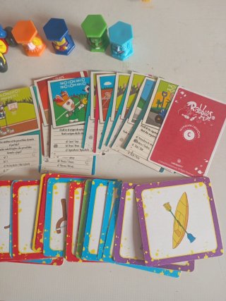 Rabbids y Bungees Colección Figuras y Cartas