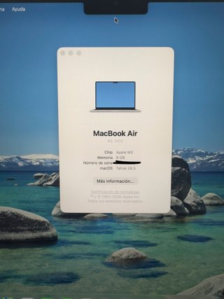 MacBook Air M2 13 8GB/256GB **A estrenar**