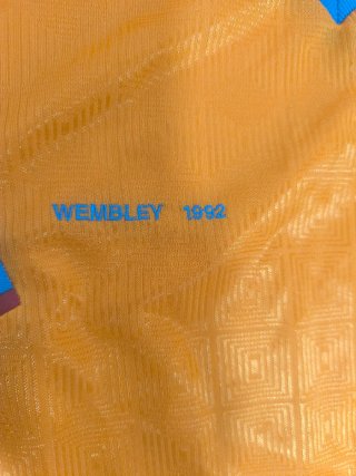 Camiseta FC Barcelona Wembley 1992 Naranja