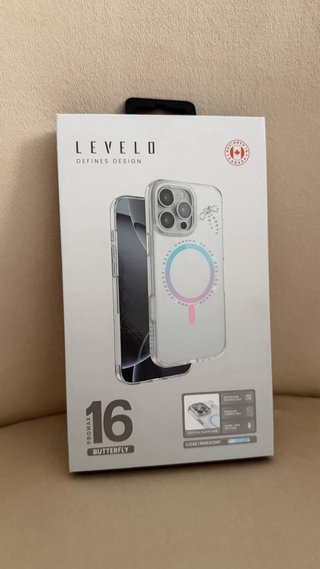 Funda iPhone 16 Pro Max Levelo Mariposa