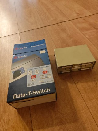 Switch de impresoras beige