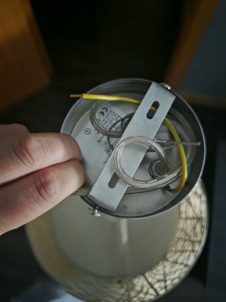 ​Lámpara de techo colgante moderna (diseño calado)