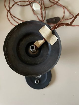 Lampada Art Déco Vetro Anni '30