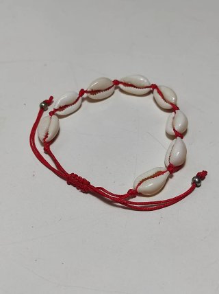 Pulsera con Abalorios de Concha