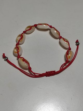 Pulsera con Abalorios de Concha