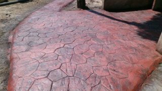 Hormigón impreso para exteriores