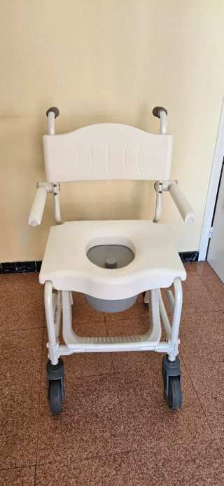 SILLA DUCHA INODORO RUEDAS