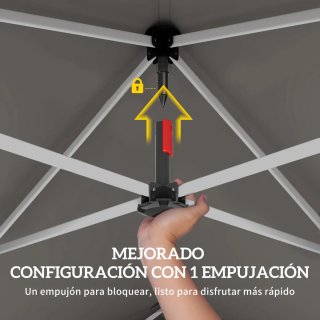 Carpa Plegable 2.4x2.4m UPF50+