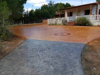Hormigón impreso