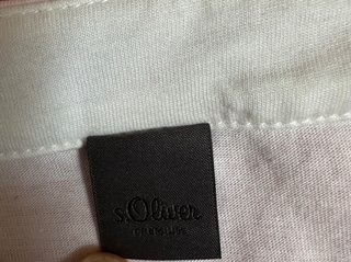 Blusa sin mangas s.Oliver blanca