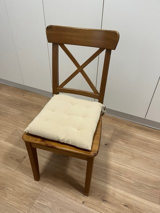 4 Sillas Ikea Rosentorp Madera Marrón