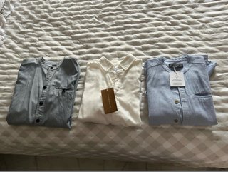 Parka niño beige