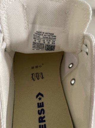 Zapatillas Converse Hombre Blancas Talla 44