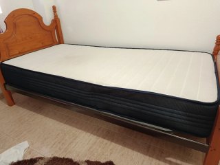 Cama 190x90 con colchón