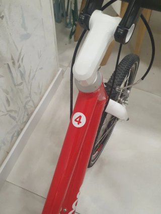 Bicicleta Woom 4 Roja Niño