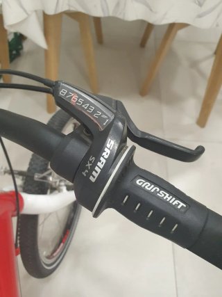 Bicicleta Woom 4 Roja Niño