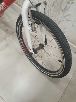 Bicicleta Woom 4 Roja Niño