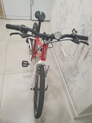 Bicicleta Woom 4 Roja Niño