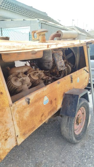 Compresor de aire industrial