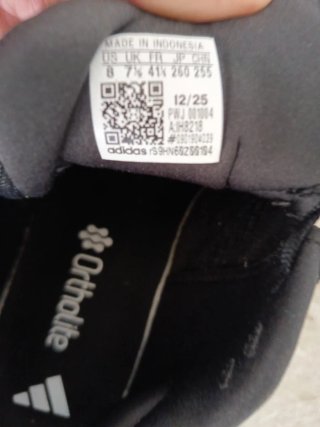 Adidas Duramo SL2 Talla 41 1/3 Negras nuevas