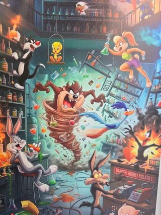Quadro Looney Tunes 40x60 Cm