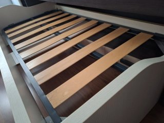 Cama nido doble 90cm sin colchón.