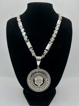 Cadena Plata 925 con Colgante León