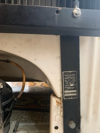 Frigorifero Frigidaire primi anni '50