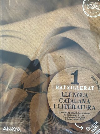 Llengua catalana i literatura 1.