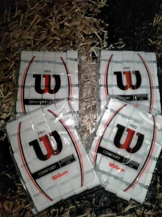 60 Wilson Overgrip blanco para raqueta tenis padel