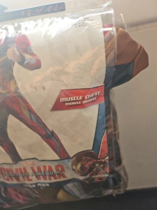 Disfraz Iron Man Capitán América Civil War Talla Ú