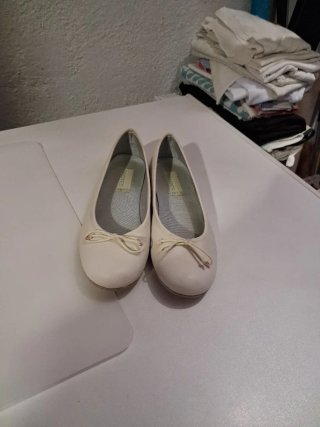 Zapatos manoletinas niña cuero Brotas