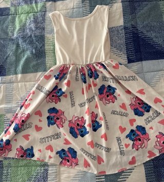 Vestido Verano Niña Stitch 6-7 años